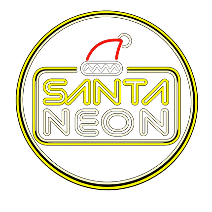 Santa Neon Custom Sign