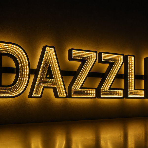 Infinity Mirror Sign
