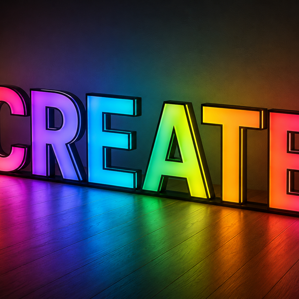 PROGRAMMABLE RGB SIGN